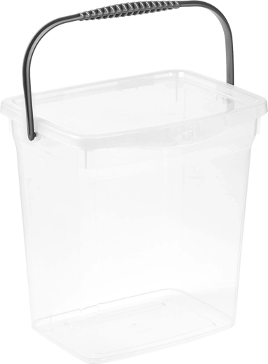 Boîte transparente pour détergent 18 × 23 × 24 cm