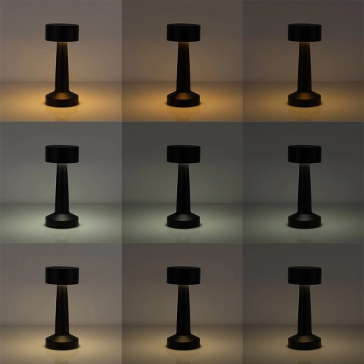 Trois nuances de lumière avec gradation