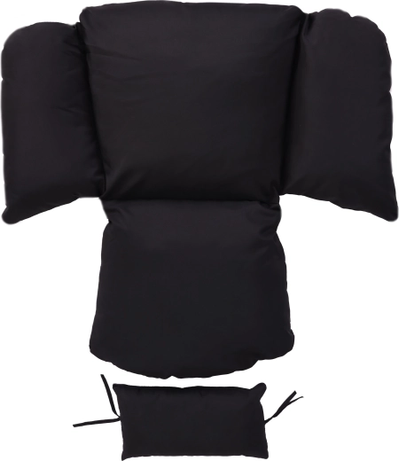 Technorattan résistant et coussins confortables