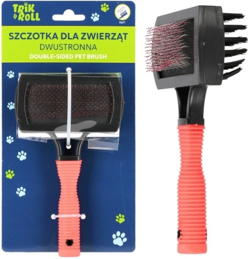 Peigne double face pour animaux