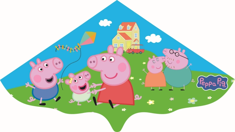 Cerf-volant Peppa Pig - 1 pièce