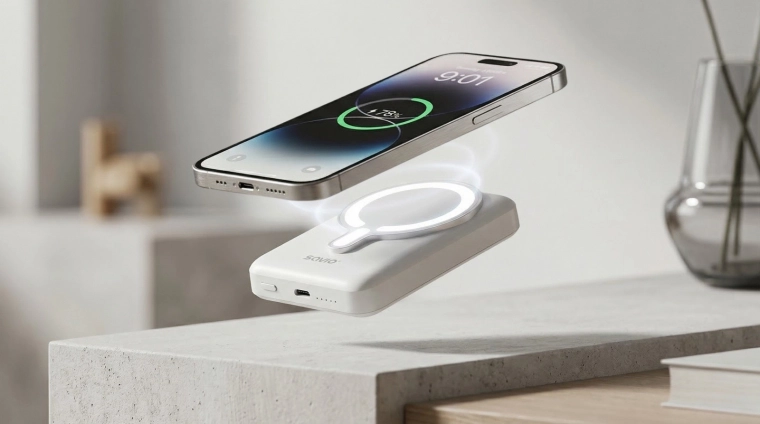 Qi sans fil jusqu’à 15 W et USB‑C PD rapide