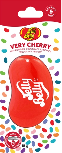 Désodorisant suspendu Jelly Belly 3D Very Cherry – cerise