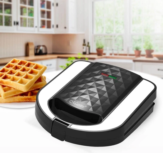 3 plaques interchangeables pour une polyvalence maximale