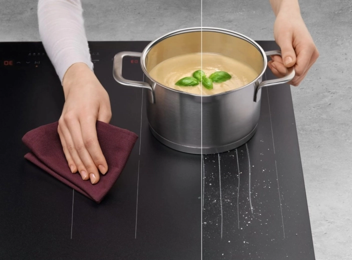 Surface Black Matt mate : belle, résistante et facile à nettoyer