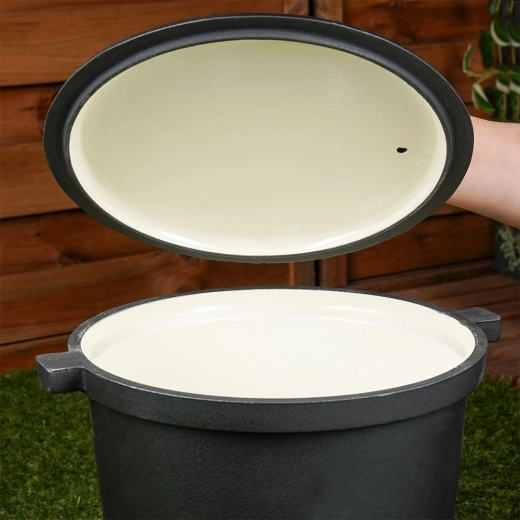 Surfaces intérieures émaillées pour un nettoyage facile