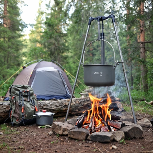 Prête pour le feu comme pour le réchaud
