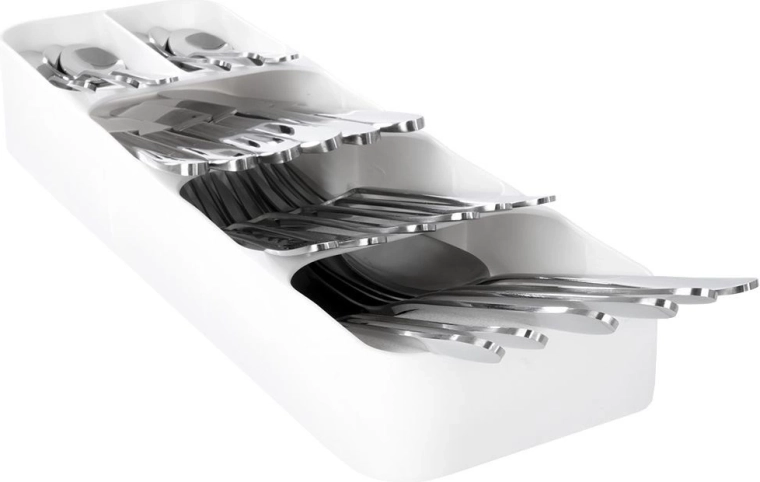 Cinq compartiments bien organisés