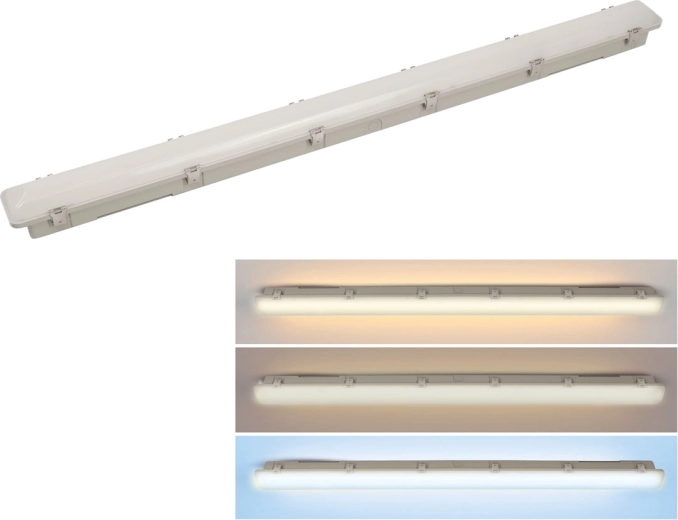 Luminaire LED étanche à la poussière Solight 40 W 4800 lm 3CCT 120 cm Lifud