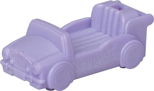 Petite voiture violette et compatibilité des sets