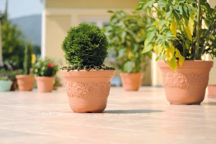 Convient à la terrasse comme au jardin
