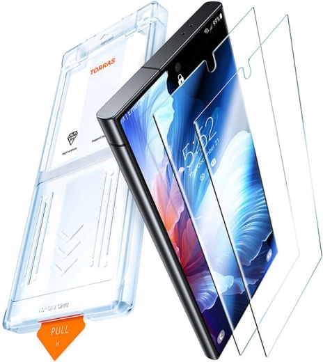 Verre trempé pour Samsung S24 Torras Install Master