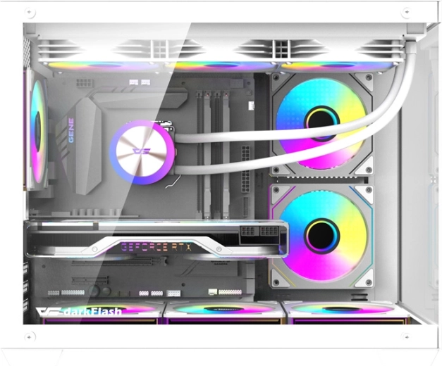 Refroidissement performant avec 6 ventilateurs inclus