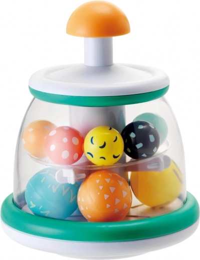Hochet à billes Infantino menthe - 1 pièce