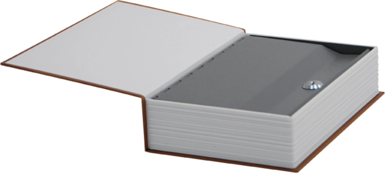 Boîte métallique avec serrure à clé