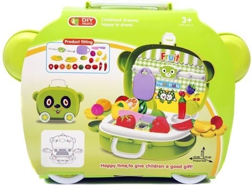 Ensemble dans une valise – fruits - 1 pièce