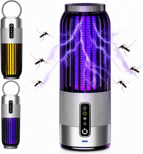 Lampe électrique suspendue anti-insectes avec minuterie - 1 pièce