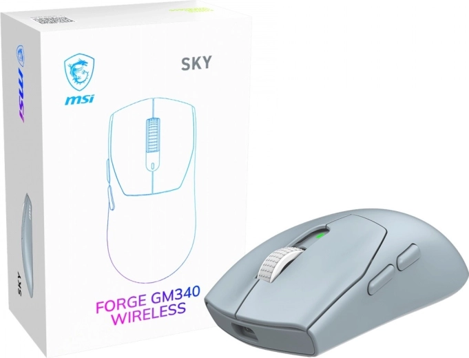 MSI Forge GM340 Wireless Sky souris gaming sans fil