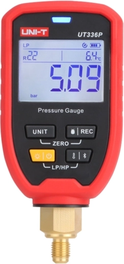 Manomètre sans fil Uni‑T UT336P pour HVAC et systèmes frigorifiques