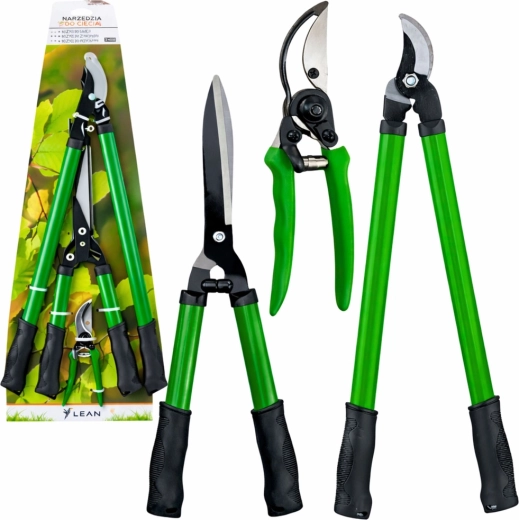 Ensemble de cisailles et sécateurs de jardin - 3 pièces
