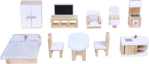 Meubles inclus dans le coffret