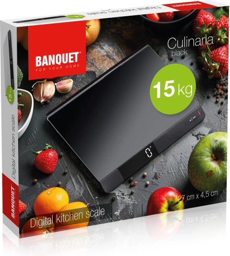 Haute capacité de pesée jusqu’à 15 kg