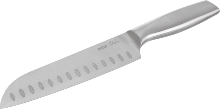 Forme santoku pour une coupe contrôlée et fluide