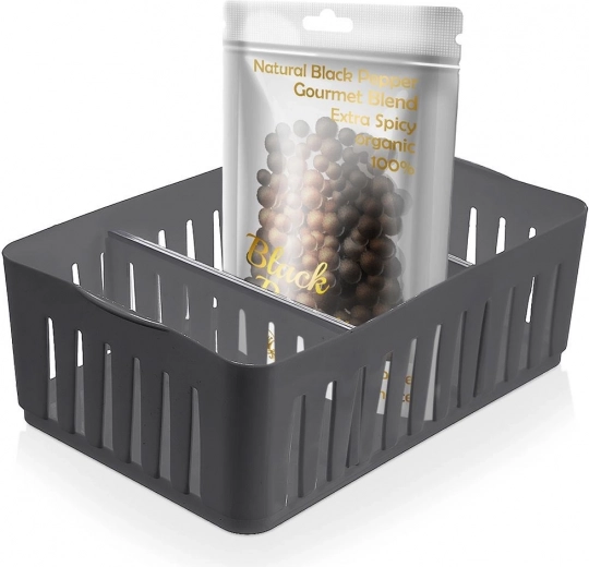 Organiseur à épices, gris 24,5 × 16 × 8 cm