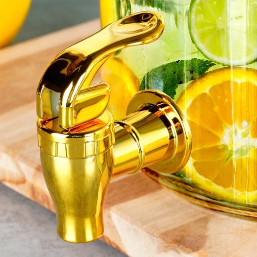 Finition dorée élégante