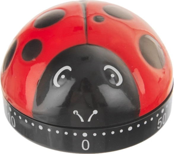 Minuteur de cuisine mécanique Coccinelle