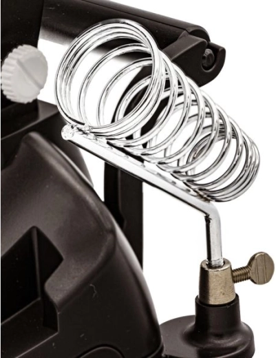 Support spiralé pour fer à souder pour un rangement en toute sécurité