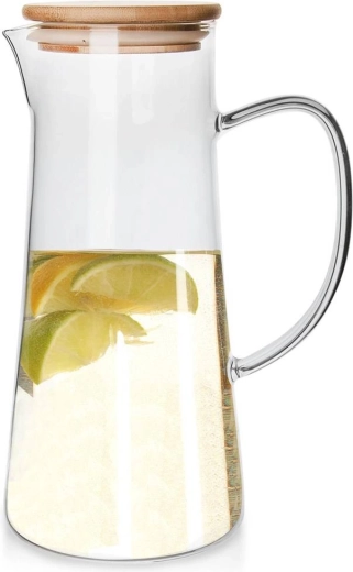 Couvercle en bambou avec joint en silicone