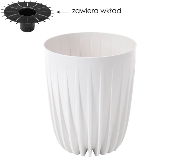 Insert intégré pour un entretien facile