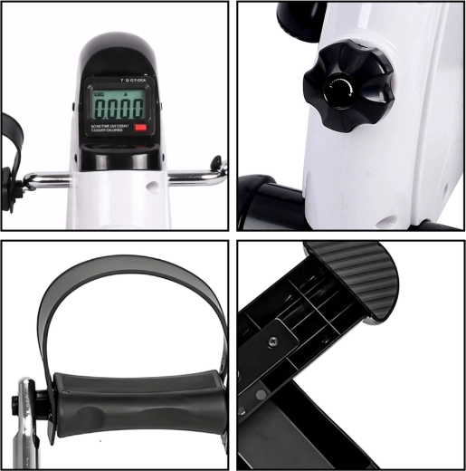 Pédales antidérapantes et base stable