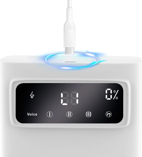 Confort pour l’enfant : mélodies, bruit blanc et lumière LED