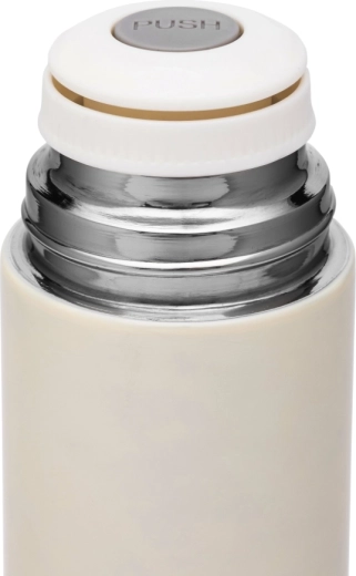 Élégante blanche avec détails dorés