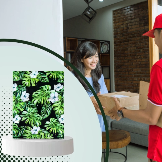 Design tropical élégant pour un meilleur unboxing