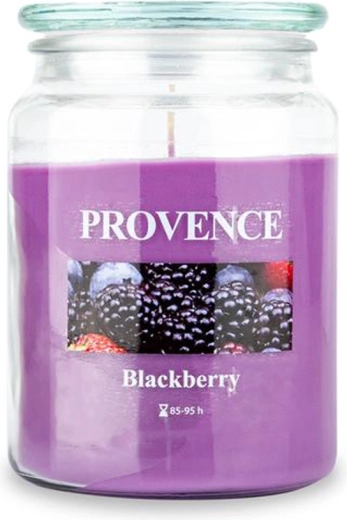 Bougie parfumée en verre Provence mûre