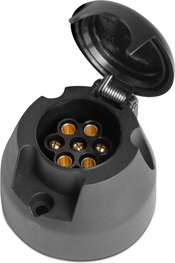 Prise à 7 pôles pour remorque 12 V