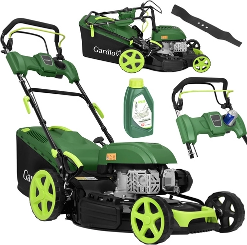 Système 4-en-1 : ramassage, éjection et mulching