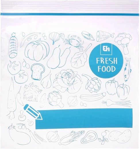 Parois transparentes et zone pour étiquetage