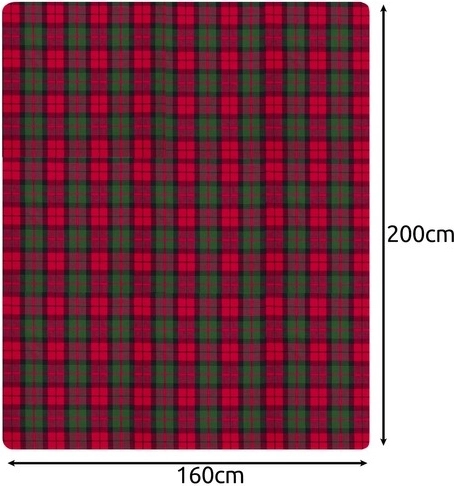 Grande taille 160 × 200 cm et grammage élevé 430 g/m²