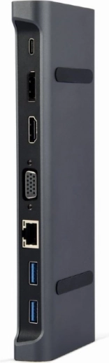 Adaptateur USB-C 9-en-1 avec HDMI, USB-C PD, VGA, DP, USB et LAN