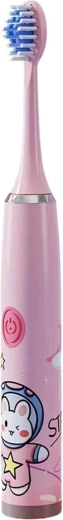 Brosse à dents électrique sonique pour enfants Renew Force avec motif dinosaure (accents bleus) - 1 pièce