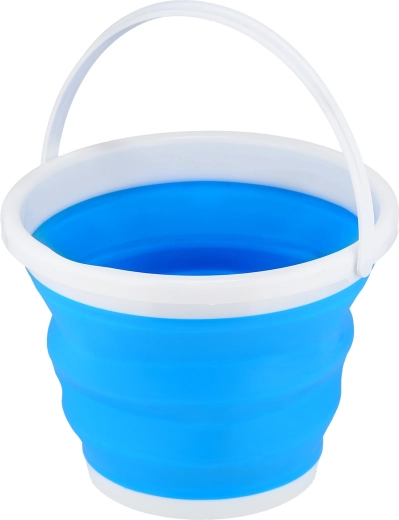 Seau pliant NILS Camp 10 l – bleu