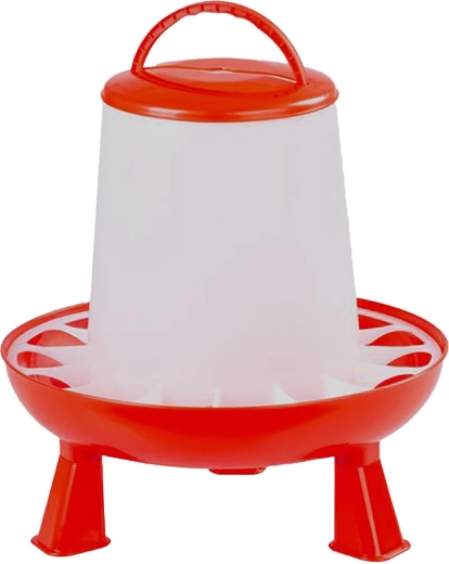Mangeoire et abreuvoir pour volaille 6 kg avec pieds