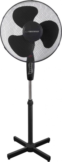 Ventilateur sur pied Esperanza Hurricane noir