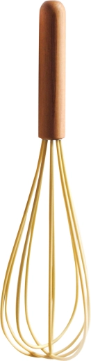Fouet en silicone TORO avec manche en bambou 30 cm