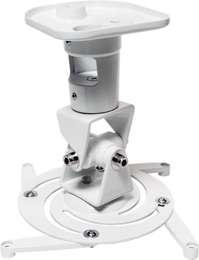 Support plafond blanc pour projecteur LogiLink