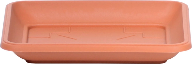 Soucoupe carrée pour pot de fleurs 17 × 17 cm